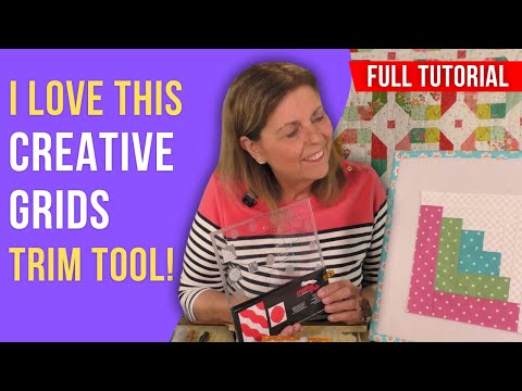 How to Use the Curvy Log Cabin Tool by Creative Grids: Step-by-Step!