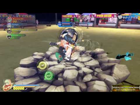 SENRAN KAGURA ESTIVAL VERSUS: 3v1 against Naraku