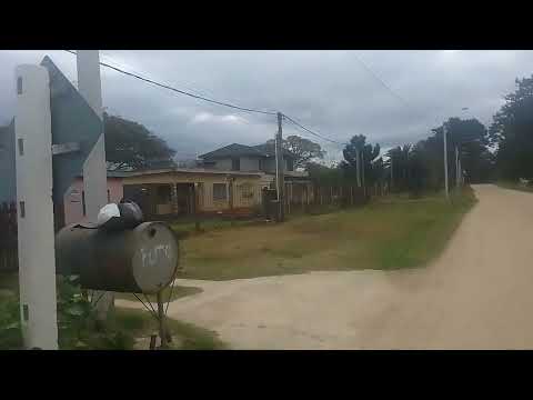 Recorrido 🚶, se ve una escuela y muchos árboles 🌳. Pinamar, Canelones, Uruguay 🇺🇾