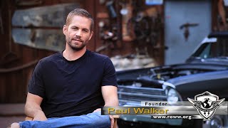 Paul Walkers Reach Out WorldWide - Response to Typ