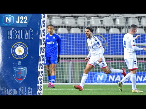 J22 I FC Versailles – US Concarneau (0-1) I National FFF 2022-2023