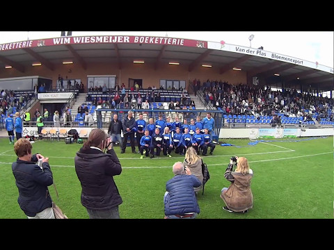 Huldiging Quick Boys jo13-6 seizoen 2016/2017