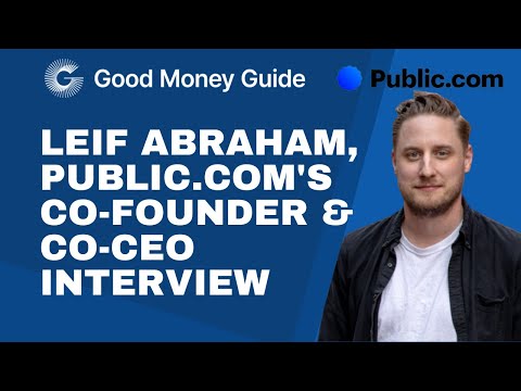 Leif Abraham, Public.com's co-founder & co-CEO on why ... - YouTube