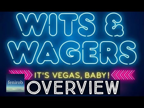 Wits & Wagers: It’s Vegas, Baby! Board Game | Quick Overview