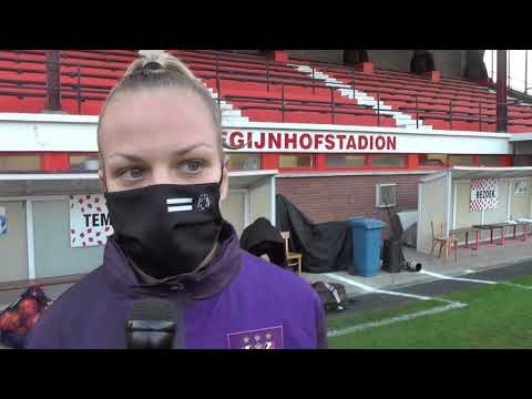 Sarah Wijnants na RSC Anderlecht - KRC Genk Ladies op 08.11.2020