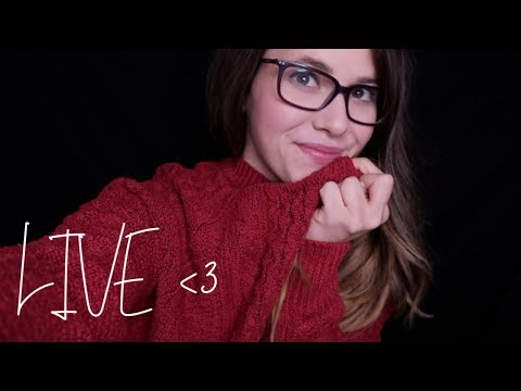 LIVE ASMR - Gemütlich den Abend ausklingen lassen ♡ Tapping & Whispers and more
