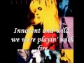 Lita Ford Playing With Fire Lyrics 