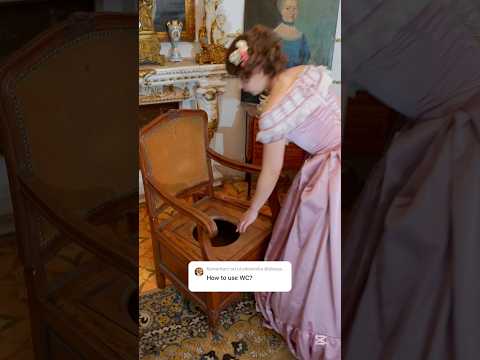 How to use WC ? History toilet #victorian #historical 19thcentury