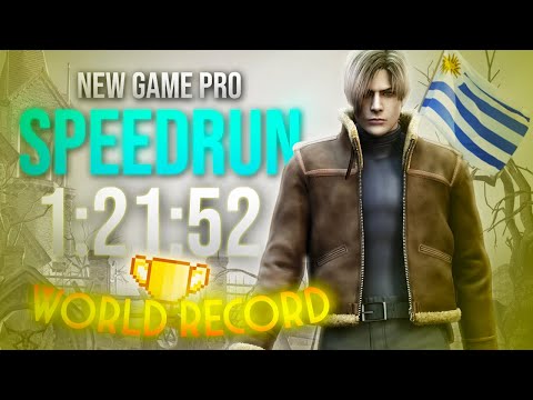 (World Record) Resident Evil 4 NG Professional 1:21:52 (1:23:17 IGT)