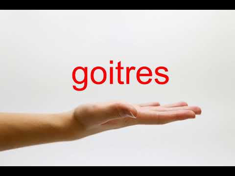 How to Pronounce goitres - American English