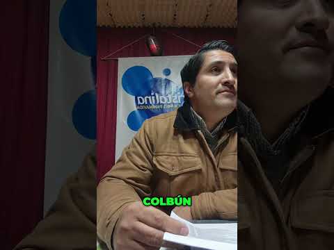 Maule Sur con Robinson Flores Candidato a Diputado. Proyectos de Agua Potable Rural.