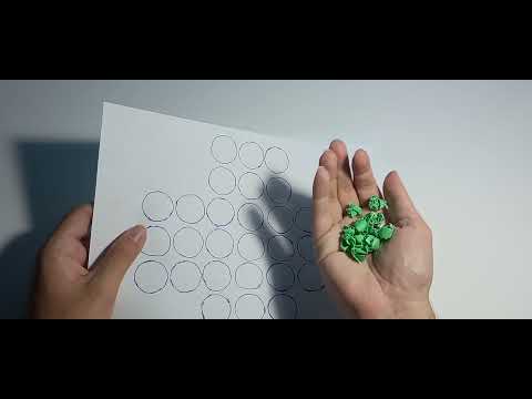 COMO FAZER TABULEIRO RESTA 1 E PEÇAS