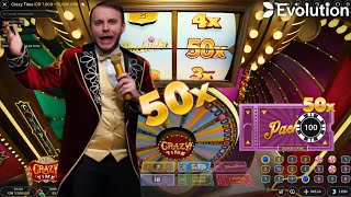 Crazy Time Big Win Today, OMG ! OMG !! TOPSLOT 50X Again !