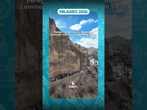 Pegrinos de Iruya y Nazareno ya se dirigen a la Catedral de Salta