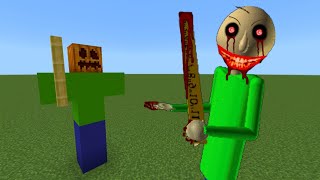 Nightmare Baldi Addon in Minecraft PE