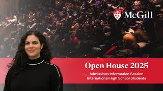International High School Admissions Info Session — Open House 2025 | Live Recording
