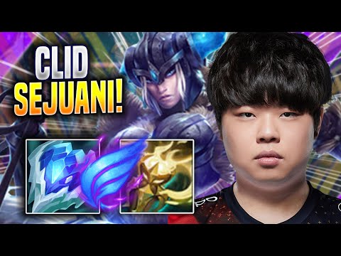 CLID IS SO CLEAN WITH SEJUANI! - HLE Clid Plays Sejuani JUNGLE vs Poppy! | Season 2023