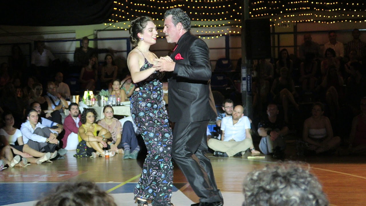 Fabian Salas & Lola Diaz at A Los Amigos Tango Festival, Rythymno Crete 2019 5
