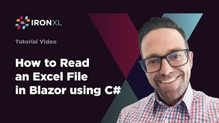 Download the video "How to Read an Excel File in Blazor using C# | IronXL"
