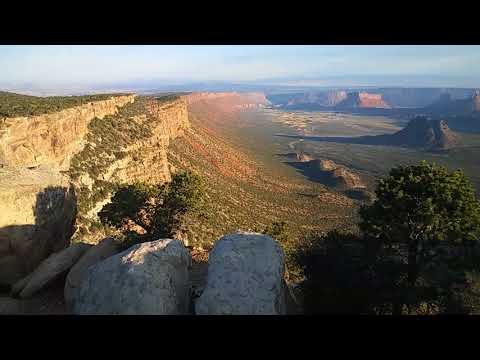 From the Rim! You can see the views at the top - this is actually from one of the campsites.