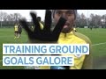EPIC GOALS SAVES ZORBING Man City Training
