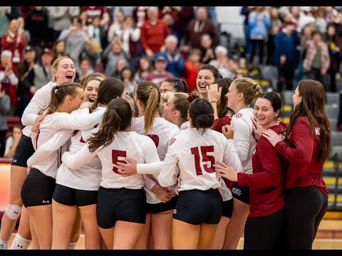 Colgate Volleyball Highlights vs. Loyola (11/19/22)