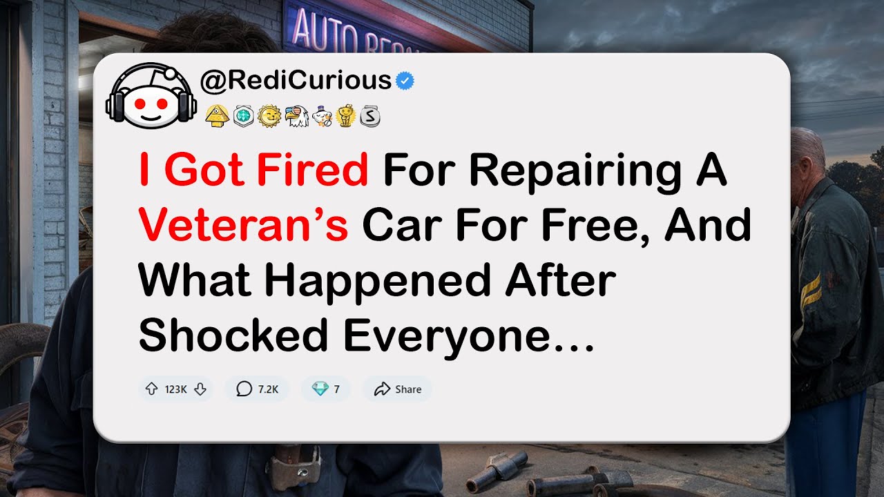 I Lost My Job For Helping An Old Veteran With His Car, And What Came Next Was Unbelievable…