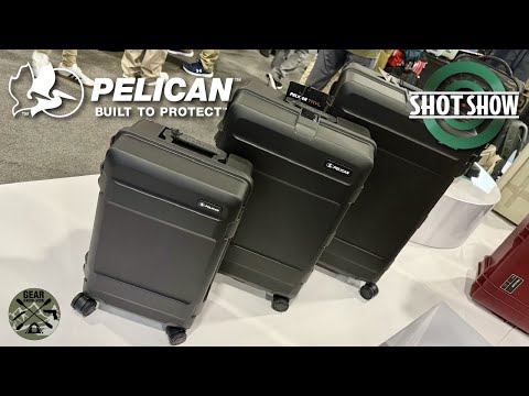 Pelican Booth Tour with New Luggage | Shot Show 2025