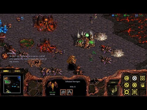 StarCraft: Remastered Co-op Campaign Zerg Mission 4 - Agent of the Swarm
