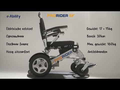 e-Ability ProRider SF specificaties