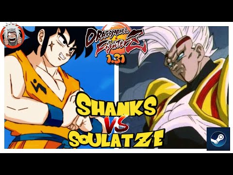 DBFZ Shanks vs Soulatze (Goku Black, Yamcha, Tien) vs (SBaby2, Zamasu, Gohan) Ver 1.31