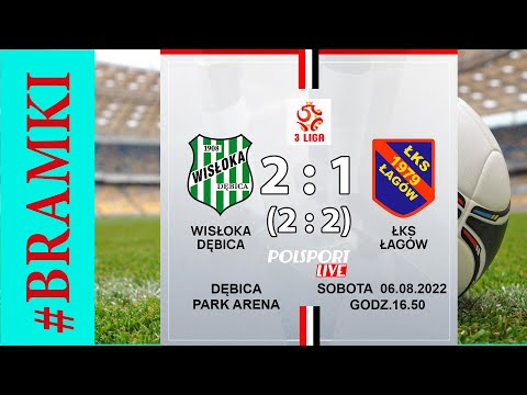 [2022-08-06]🔶📺⚽⚽⚽Bramki⚽ WISŁOKA Dębica 🆚 ŁKS PROBUDEX Łagów