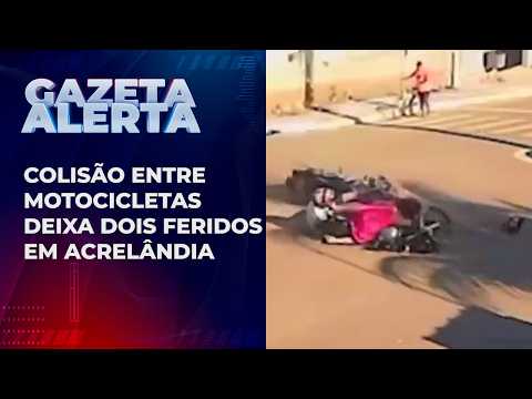 Colisão Entre Motocicletas Deixa Dois Feridos Em Acrelândia