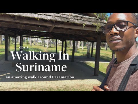 Walking Around In Paramaribo, Suriname!
