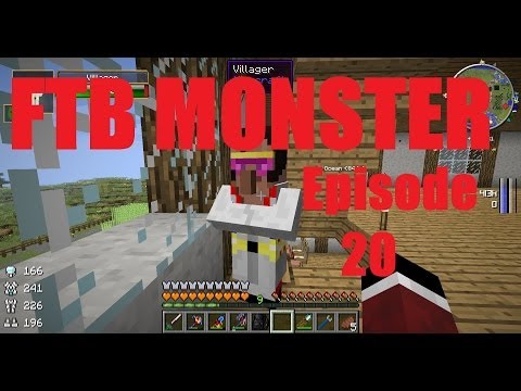 FTB Monster LP Episode 20 - Genetic Manipulation