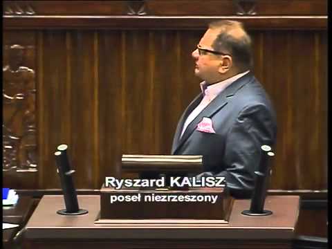 Ryszard Kalisz - wystąpienie z 30 sierpnia 2013 r.