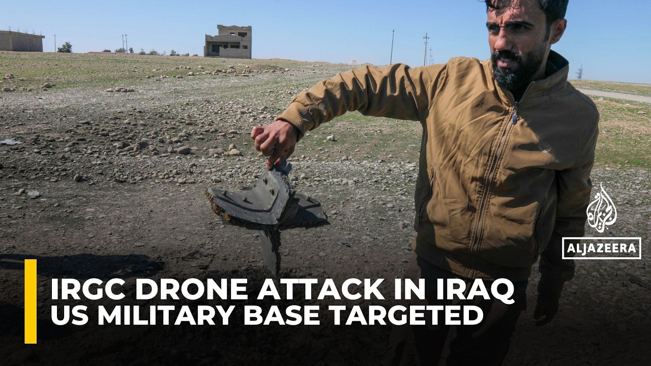 Video | Iran's IRGC launched series of drone attacks on US military base in Iraq, Kuwait