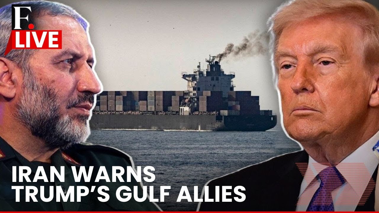 LIVE: Iran Threatens To End Gulf Nations' Oil Production If They Host US Attacks | US Iran War