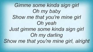 17644 Peter Andre - Gimme Little Sign Lyrics