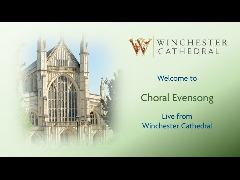 02-11-26 Choral Evensong live from Winchester Cathedral. 🇺🇦