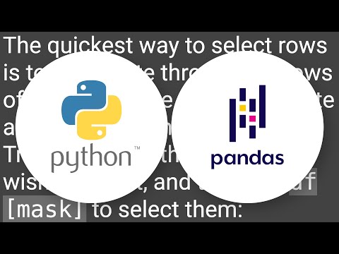 Fastest way to iterate through a pandas dataframe?
