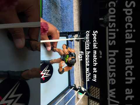 Seth Rollins vs The Rock at my cousins house