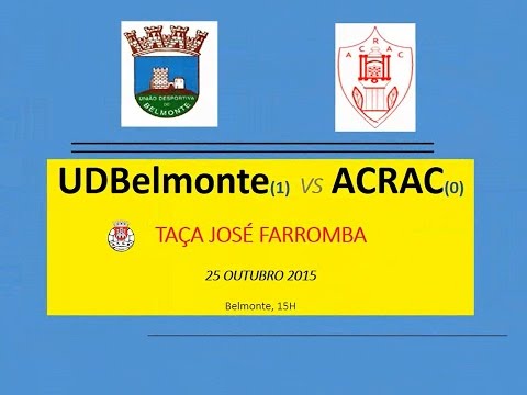 2ªJT - UDBelmonte(1) vs ACRAC(0), 25Out2015, Belmonte, 15h