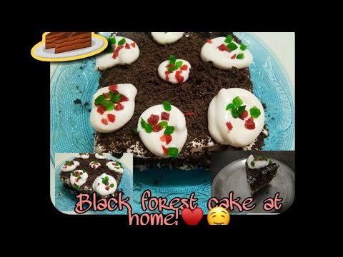 Black Forest Cake Recipe💖|| Easy Cooking with Jasbeer