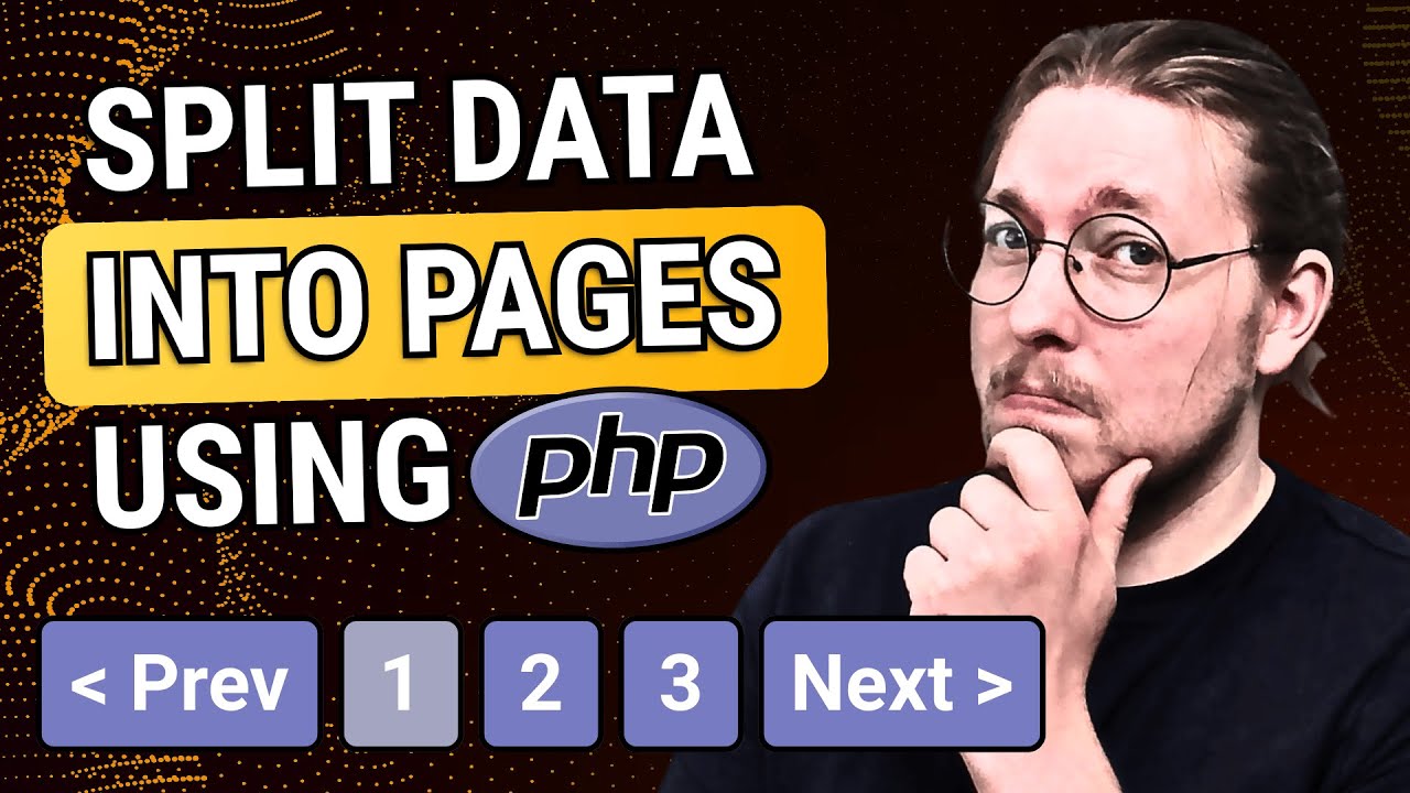 How to Split Data into Pages Using PHP (Pagination Tutorial)