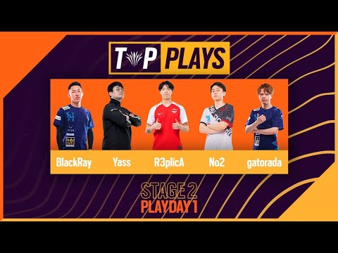 TOP PLAYS: Rainbow Six APAC League 2021 - Stage 2 Playday 1 | 레인보우 식스 시즈