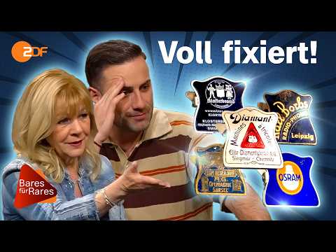 Seltene Sammlung: Bei Bietergefecht um rare Klammern lässt keiner locker | Bares für Rares