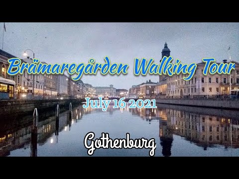 Sweden | Gothenburg | Walk In Brämaregården | Wieselgrensplatsen |4K Video| Summer in Gotheburg | 6