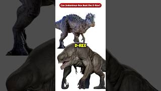 Can Indominus Rex Beat the D-Rex from Jurassic World Rebirth? #Shorts #Viral