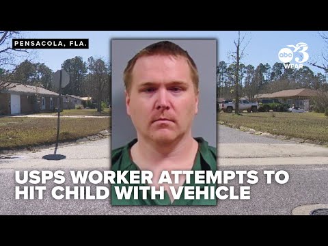 FHP: USPS worker attempts to hit child with vehicle in Pensacola, causing injury